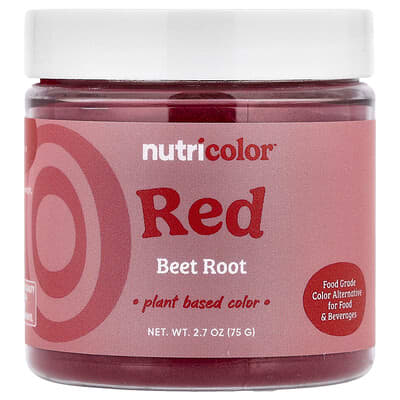 Nutricolor™ Red Beet Root, 2.7 oz (75 g)