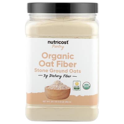 Овсяная клетчатка Nutricost Organic Oat Fiber, 29.1 oz (816 g)