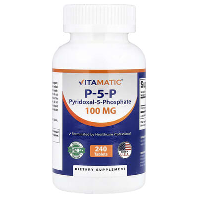 Витамины P-5-P, 100 mg, 240 таблеток