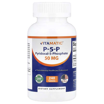 Витамин P-5-P Vitamatic, 50 mg, 240 Tablets