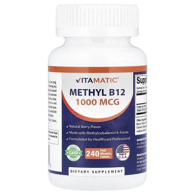 Methyl B12, Natural Berry, 240 Fast Dissolve Tablets