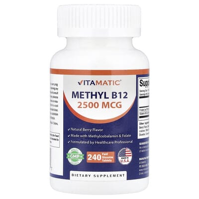 Methyl B12, Natural Berry, 240 Fast Dissolve Tablets