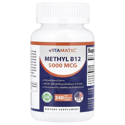Methyl B12, Natural Berry, 240 Fast Dissolve Tablets