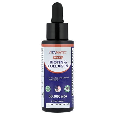 Liquid Biotin & Collagen, 2 fl oz (60 ml)