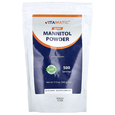 Порошок Super Mannitol, 17.9 oz (500 g)