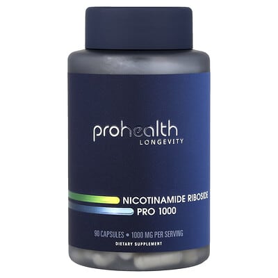 Nicotinamide Riboside Pro 1000, 90 Capsules