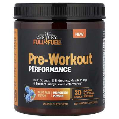 Full Fuel 365™, предтренировочный комплекс, Blue Razz, 5.8 oz (165 g)