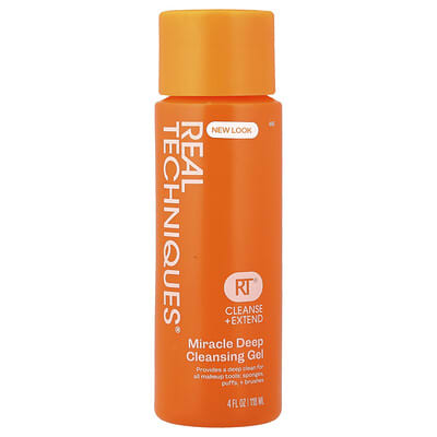 Real Techniques Miracle Deep Cleansing Gel, 4 fl oz (118 ml) гель для глубокого очищения