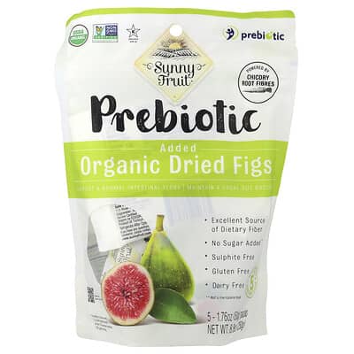 Сушеные инжир органический с пребиотиками 5 Packs 1.76 oz (50 g) Each
