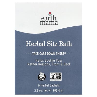 Herbal Sitz Bath, 6 Herbal Sachets, 3.3 oz (93.6 g)