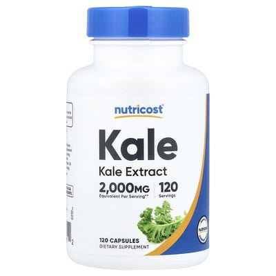 Кале Nutricost 2,000 mg 120 капсул