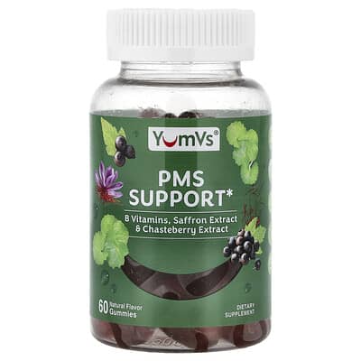 Желейные витамины YumVs PMS Suport Gummies, Natural, 60 шт