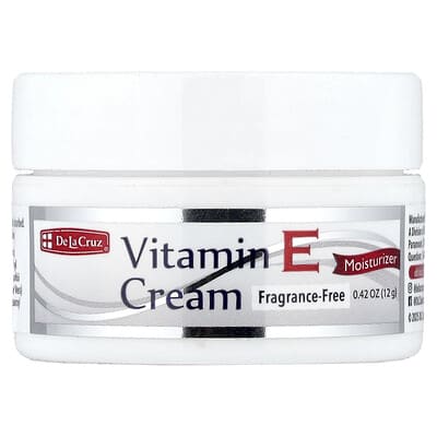 Vitamin E Cream, Fragrance-Free, 0.42 oz (12 g)