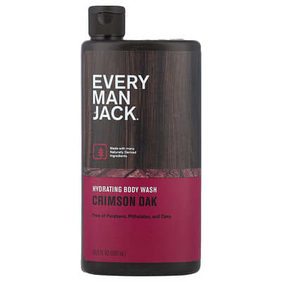 Hydrating Body Wash, Crimson Oak, 16.9 fl oz (500 ml)