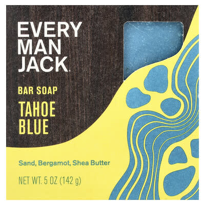 Bar Soap, Tahoe Blue, 5 oz (142 g)