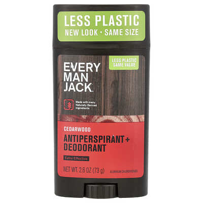Антиперспирант + дезодорант Every Man Jack Cedarwood 2.6 oz (73 g)