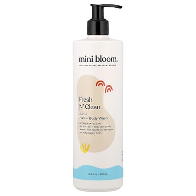 Fresh N' Clean, 2-in-1 Hair + Body Wash, 16.6 fl oz (500 ml)