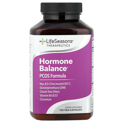 Therapeutics, Hormone Balance, PCOS Formula, 150 Veg Capsules