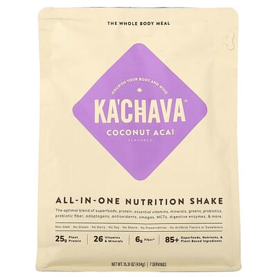 All-In-One Nutrition Shake, Coconut Acai, 15.31 oz (434 g)