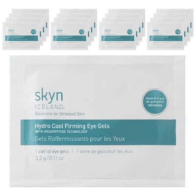 Hydro Cool Firming Eye Gels, 16 Pairs