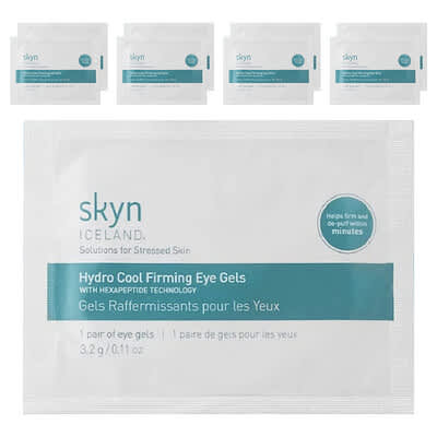 Hydro Cool Firming Eye Gels, 8 Pairs