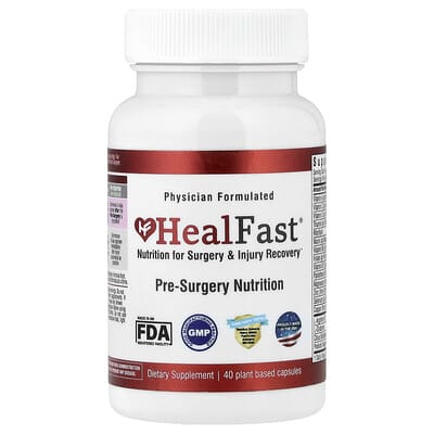 Pre-Surgery Nutrition, 40 Plant Based Capsules