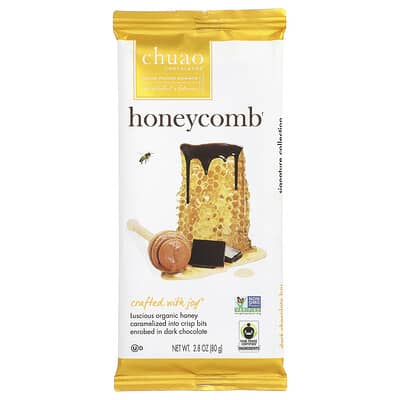 Плитка темного шоколада с сотами Chuao Chocolatier 2.8 oz (80 g)