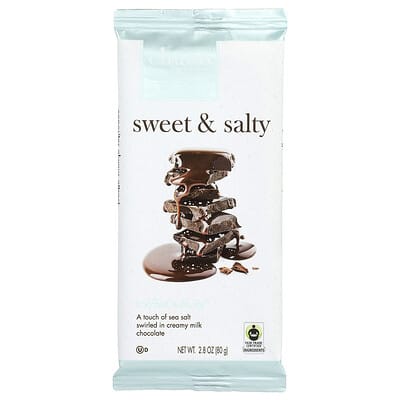 Молочный шоколад Chuao Chocolatier Sweet & Salty, 2.8 oz (80 g)