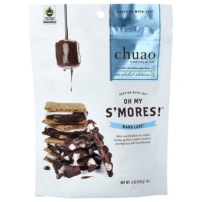 Bark Luxe™, Oh My Smores!™, 5 oz (142 g) шоколад