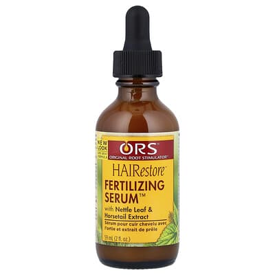 HAIRestore™, Fertilizing Serum™ with Nettle Leaf and Horsetail Extract, For Natural Hair Textures, Braids & Weaves, 2 fl oz (59 ml)