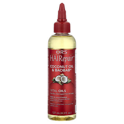 HAIRepair™, Coconut Oil & Baobab Vital Oils, For Dry, Damaged Hair & Scalp, 4.3 fl oz (127 ml)