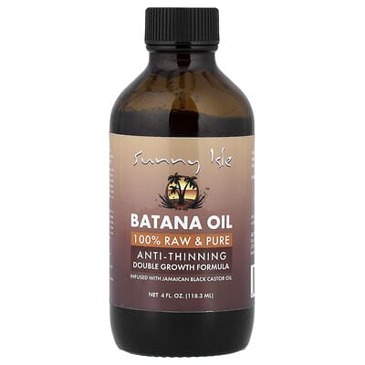100% Raw & Pure Anti-Thinning Batana Oil, 4 fl oz (118.3 ml)