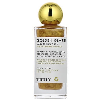 Роскошное масло для тела Golden Glaze, 3.1 fl oz (90 ml)