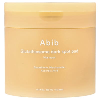 Abib Glutathiosome очищающие диски для пятен на коже, Vita Touch, 60 шт