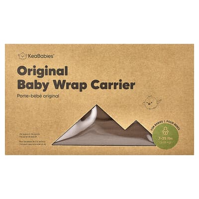 Original Baby Wrap Carrier, For Babies 0-36 Months, Saddle Brown, 1 Count