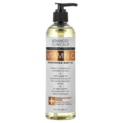 Vitamin C, Brightening Body Oil, 12 fl oz (355 ml)