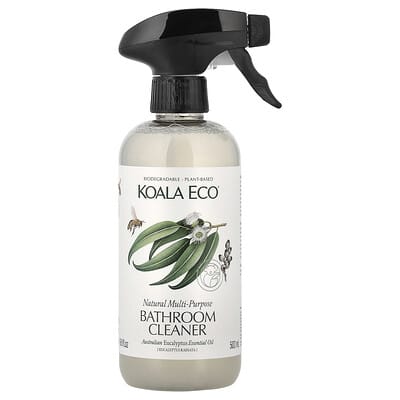Natural Multi-Purpose Bathroom Cleaner, Australian Eucalyptus Essential Oil, 16.9 fl oz (500 ml)