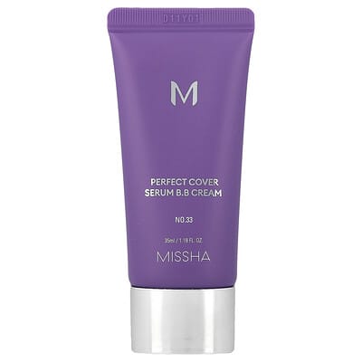 Perfect Cover Serum B.B Cream, No. 33 Tan, 1.18 fl oz (35 ml)