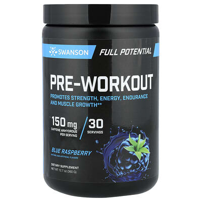 Предтренировочный комплекс Full Potential Blue Raspberry 12.7 oz