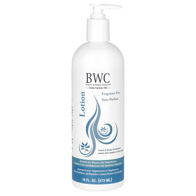 Hand & Body Lotion, Fragrance Free, 16 fl oz (473 ml)