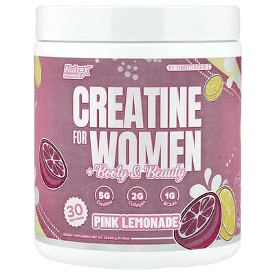 Nutrex Research креатин для женщин, Pink Lemonade, 11.43 oz (323.98 g)