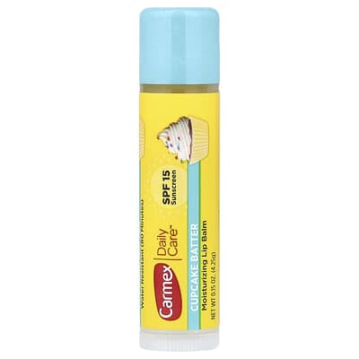 Daily Care™, Moisturizing Lip Balm, SPF 15, Cupcake Batter, 0.15 oz (4.25 g)