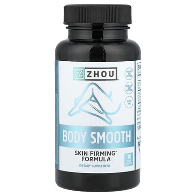 Zhou Nutrition Body Smooth, 30 веганских капсул