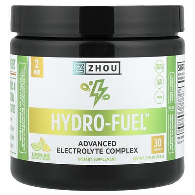 Hydro-Fuel™, Advanced Electrolyte Complex, Lemon Lime, 5.36 oz (152 g)