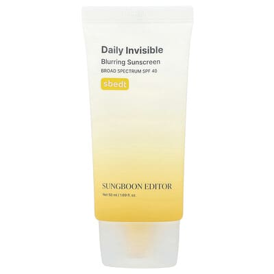 Daily Invisible, Blurring Sunscreen, SPF 40 , 1.69 fl oz (50 ml)
