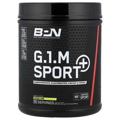 BPN G.1.M Sport+, Лимон-лайм 1 lb 7.8 oz (678 g)