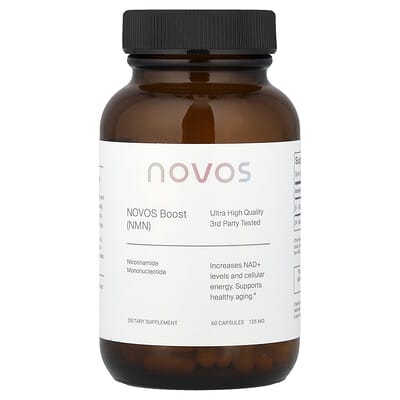Novos Boost (NMN), 60 Capsules (125 mg per Capsule)