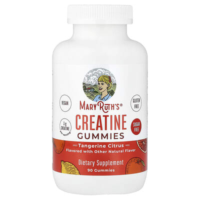 Желейные конфеты с креатином MaryRuth's, Tangerine Citrus, 90 шт.