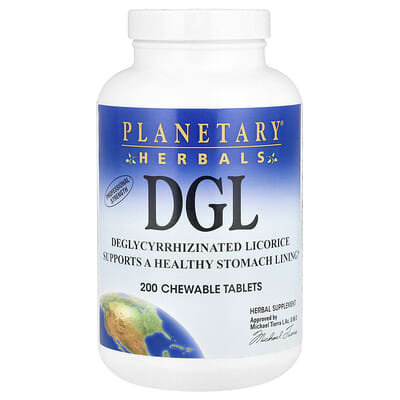 DGL, 380 mg, 200 Chewable Tablets