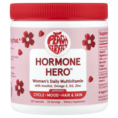 Hormone Hero™, Women's Daily Multivitamin, 120 Capsules